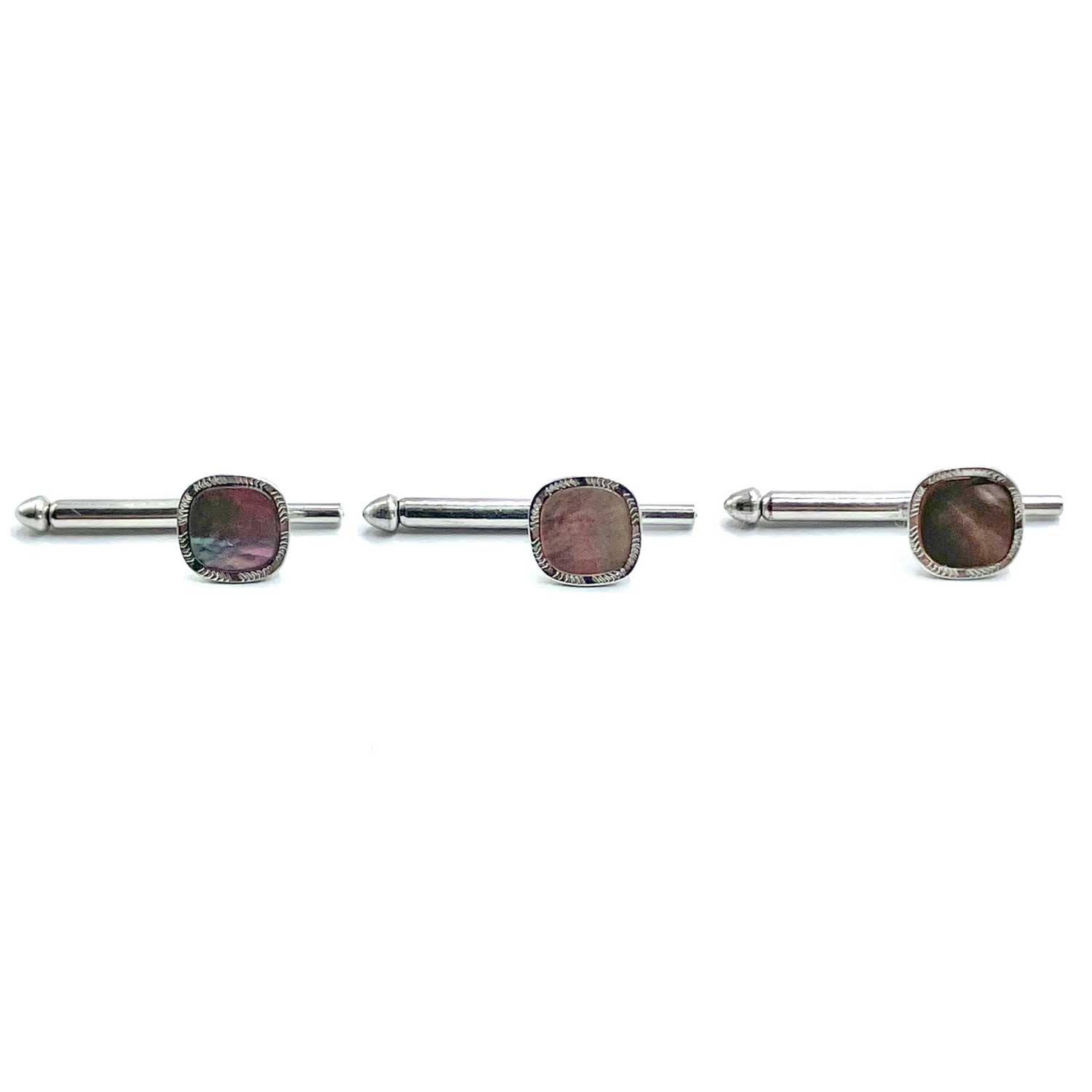 Abalone shirt stud set