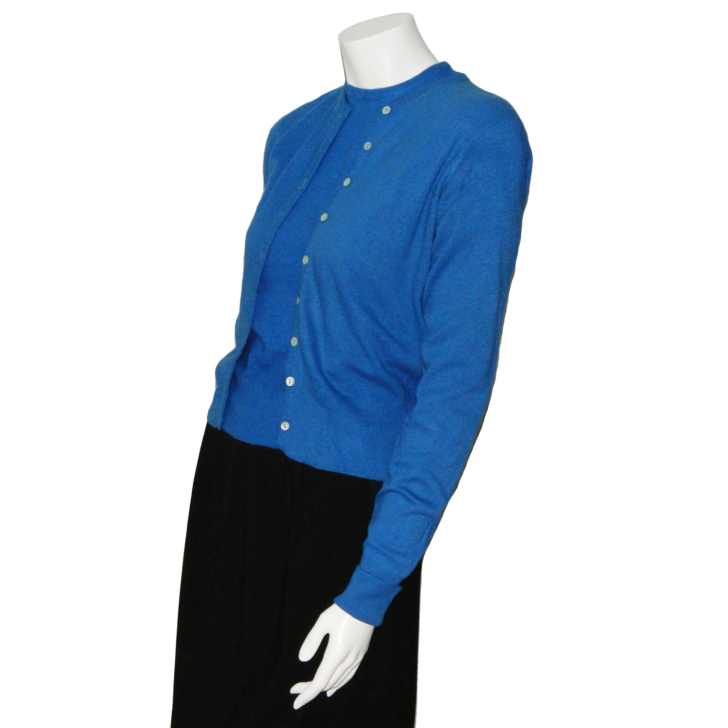 1950s Cerulean Cashmere Sweater Set
