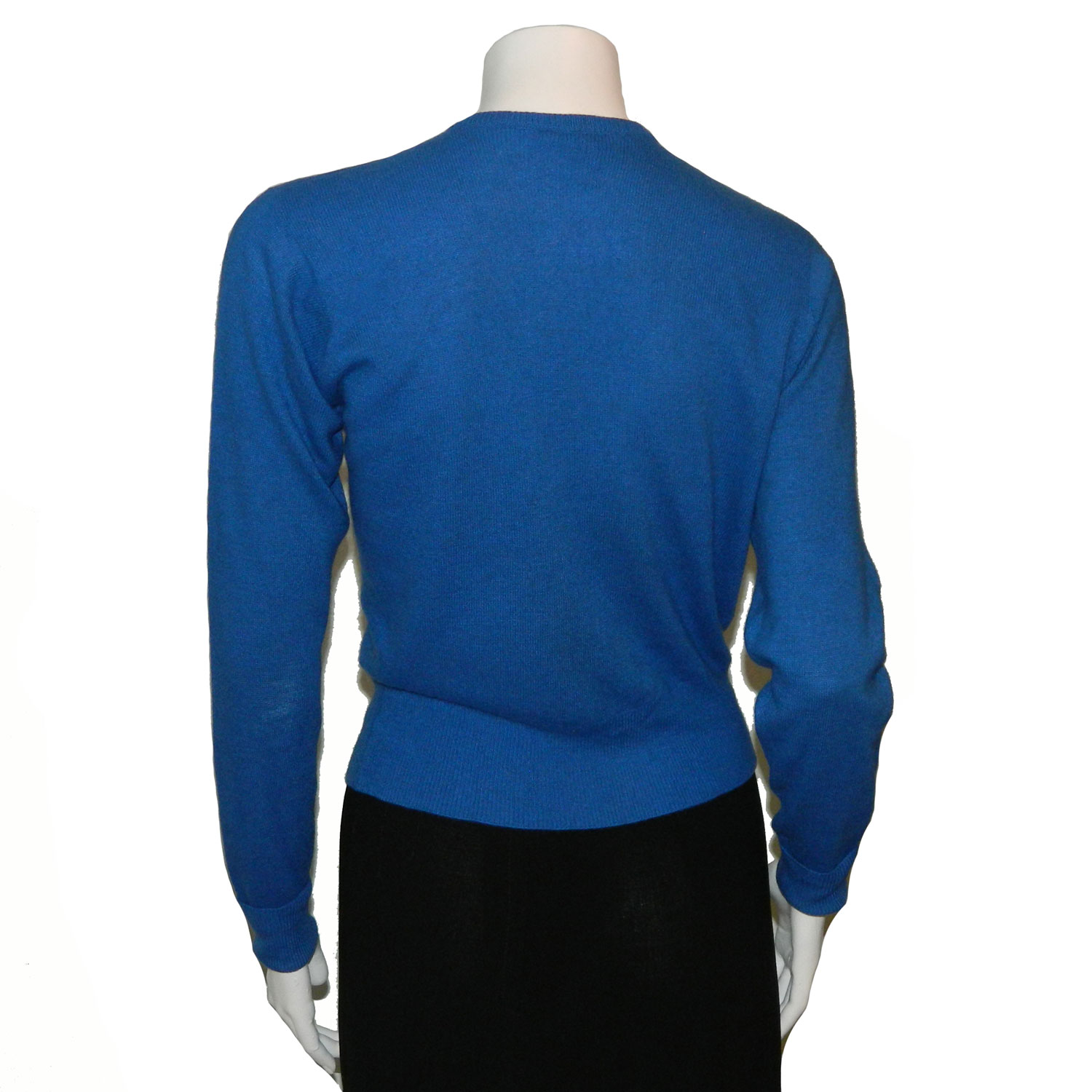 1950s Cerulean Cashmere Sweater Set