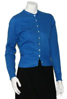 1950s Cerulean Cashmere Sweater Set