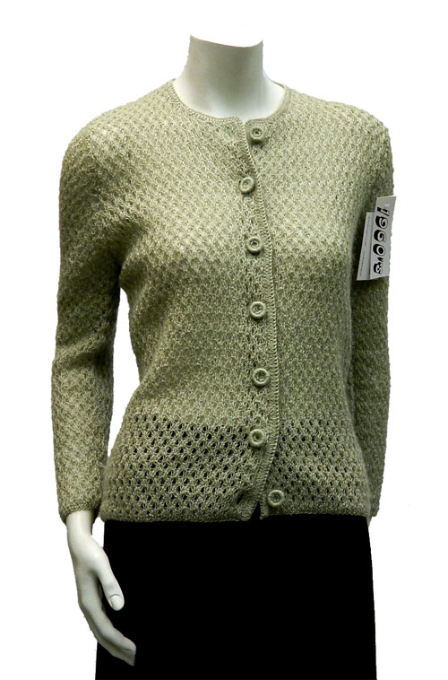 1960's loosely knit mohair sweater