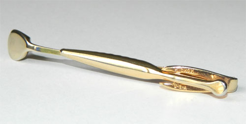 golf club tie clip