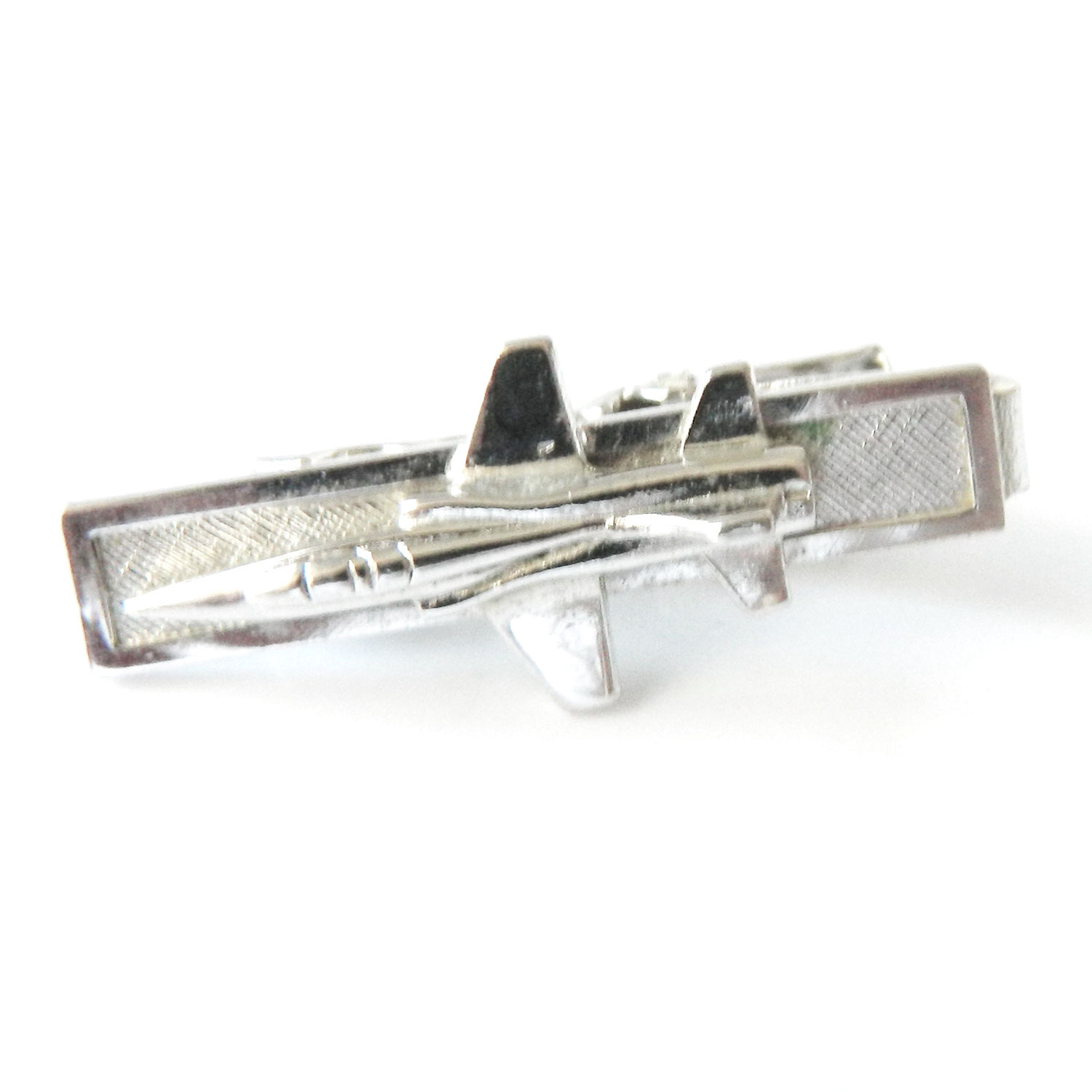 Fighter jet tie clip