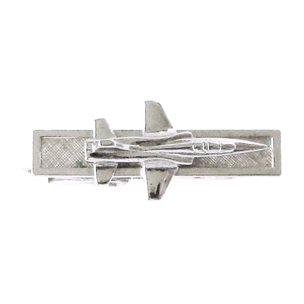 Fighter jet tie clip