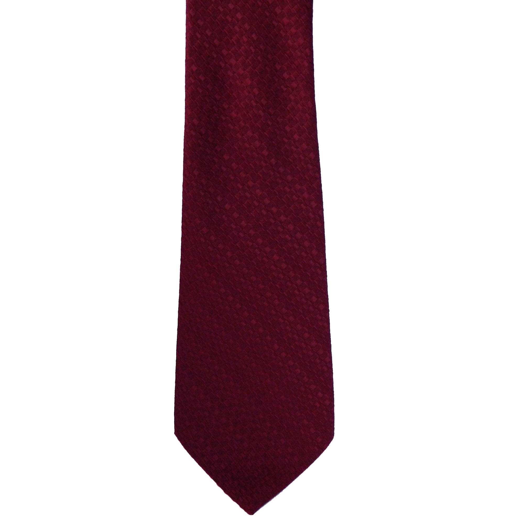 1970s burgundy red tie