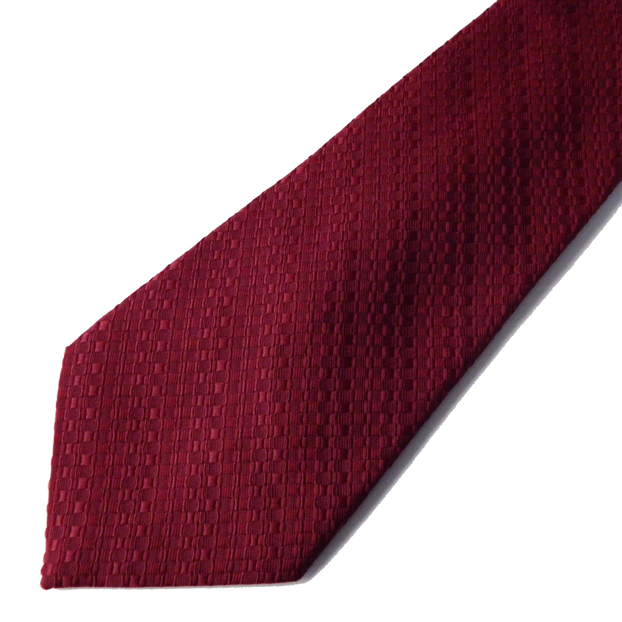 1970s burgundy red tie