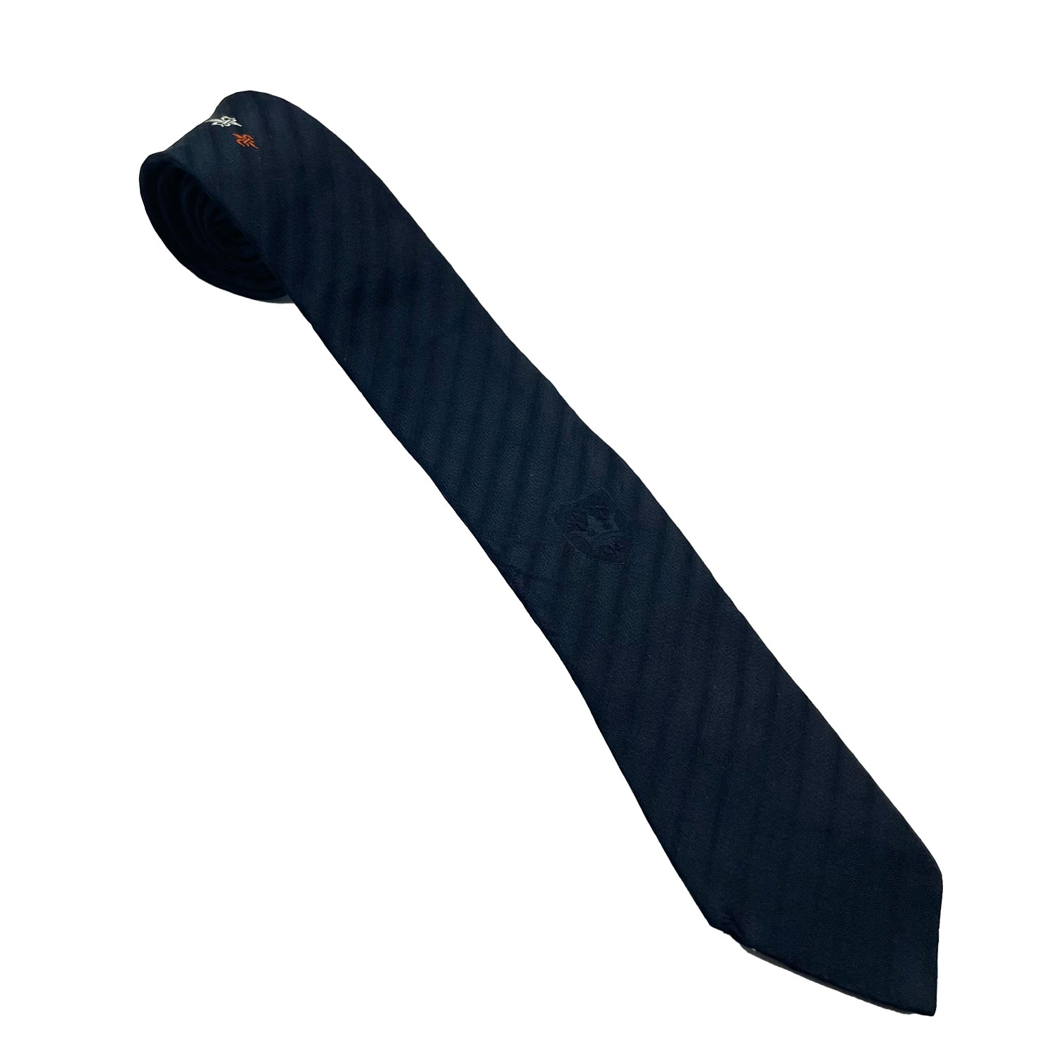 1960s skinny silk tie